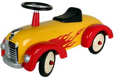 ride on metal speedster